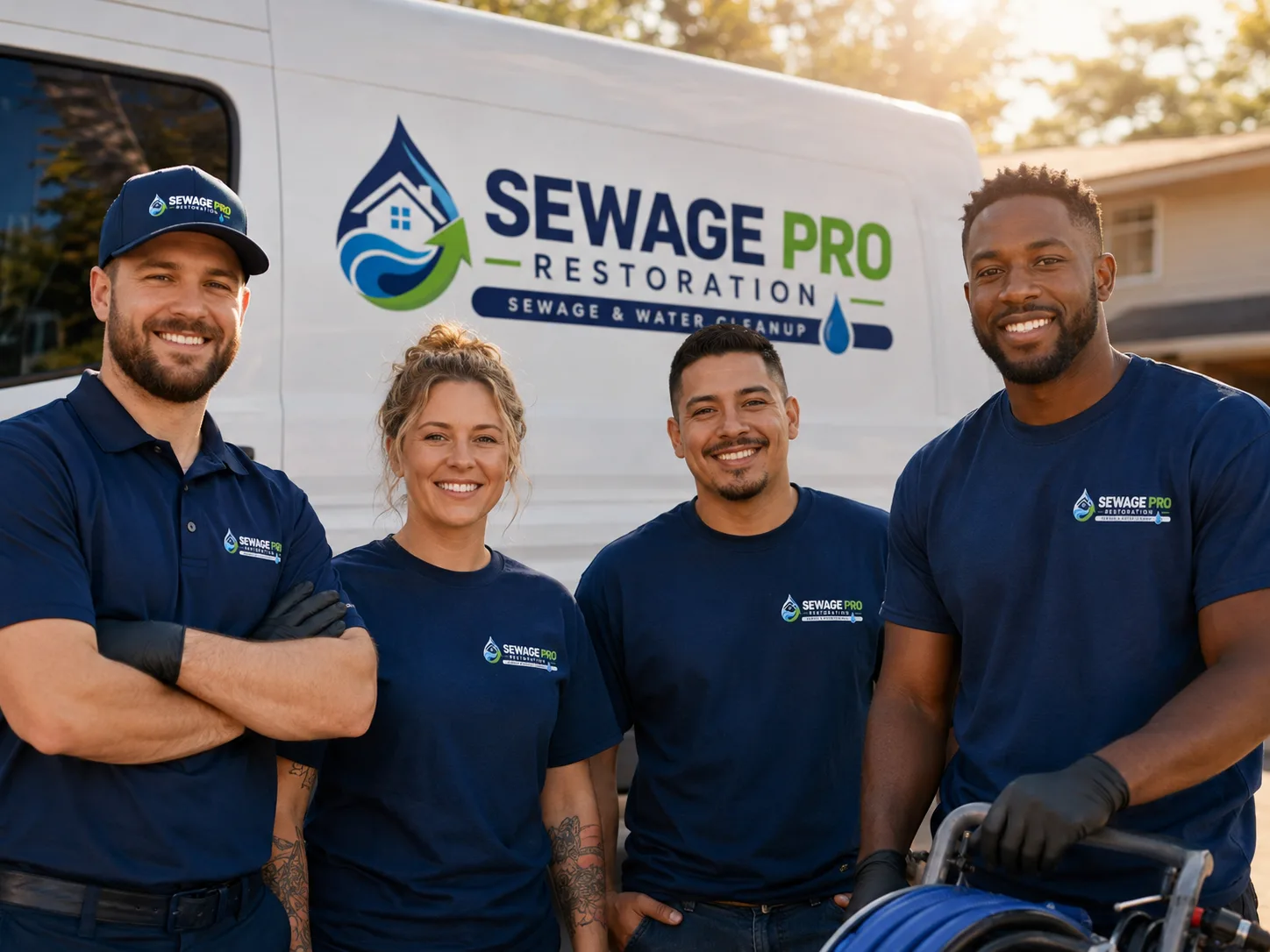 Sewage Cleanup Services company in Sun, LA
